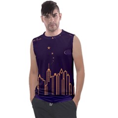 Skyscraper Town Urban Towers Men s Regular Tank Top