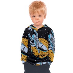 Astronaut Planet Space Science Kids  Overhead Hoodie