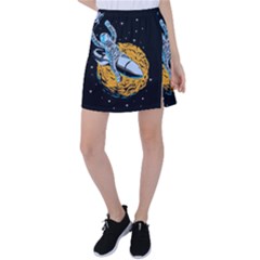 Astronaut Planet Space Science Tennis Skirt