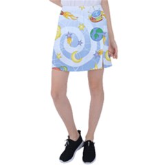 Science Fiction Outer Space Tennis Skirt