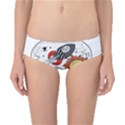 Astronaut Drawing Planet Classic Bikini Bottoms View1