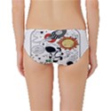 Astronaut Drawing Planet Classic Bikini Bottoms View2