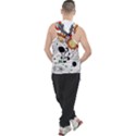 Astronaut Drawing Planet Men s Sleeveless Hoodie View2