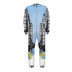 Rocket Shuttle Spaceship Science Onepiece Jumpsuit (kids)