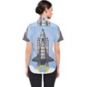 Rocket Shuttle Spaceship Science Women s Short Sleeve Shirt View2