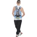 Rocket Shuttle Spaceship Science Men s Sleeveless Hoodie View2