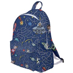 Cat Cosmos Cosmonaut Rocket The Plain Backpack by Wegoenart