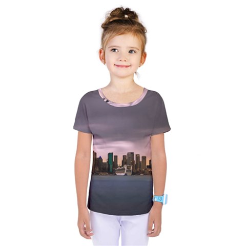 Sydney Australia Travel Oceania Kids  One Piece Tee by Wegoenart