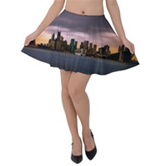 Sydney Australia Travel Oceania Velvet Skater Skirt