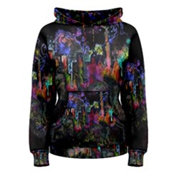 Grunge Paint Splatter Splash Ink Women s Pullover Hoodie