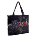 Grunge Paint Splatter Splash Ink Zipper Medium Tote Bag View2