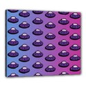 Ufo Alien Pattern Canvas 24  x 20  (Stretched) View1