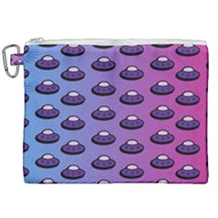 Ufo Alien Pattern Canvas Cosmetic Bag (xxl) by Wegoenart