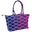 Ufo Alien Pattern Canvas Shoulder Bag View2