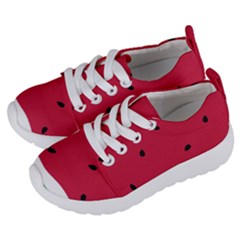 Minimalist Summer Watermelon Wallpaper Kids  Lightweight Sports Shoes by Nexatart