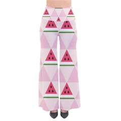 Seamless Pattern Watermelon Slices Geometric Style So Vintage Palazzo Pants by Nexatart