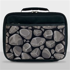 Rock Stone Seamless Pattern Lunch Bag by Nexatart