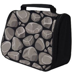 Rock Stone Seamless Pattern Full Print Travel Pouch (big) by Nexatart