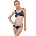 Marine Seamless Pattern Thin Line Memphis Style The Little Details Bikini Set View1