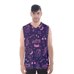 Various Cute Girly Stuff Seamless Pattern Men s Basketball Tank Top by Nexatart