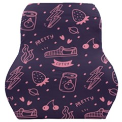 Various Cute Girly Stuff Seamless Pattern Car Seat Back Cushion  by Nexatart