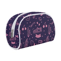 Various Cute Girly Stuff Seamless Pattern Makeup Case (small) by Nexatart