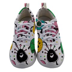 Funny Monster Pattern Women Athletic Shoes