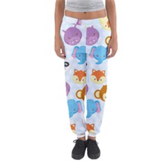 Animal Faces Collection Women s Jogger Sweatpants by Nexatart