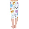 Animal Faces Collection Kids  Capri Leggings  View2