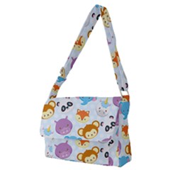 Animal Faces Collection Full Print Messenger Bag (m)