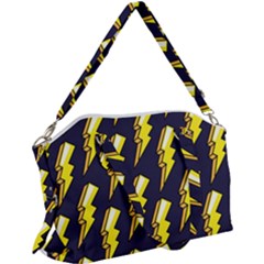 Pop Art Pattern Canvas Crossbody Bag by Nexatart