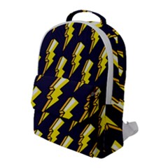 Pop Art Pattern Flap Pocket Backpack (large) by Nexatart