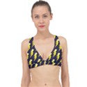 Pop Art Pattern Classic Banded Bikini Top View1