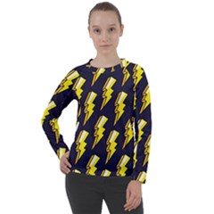 Pop Art Pattern Women s Long Sleeve Raglan Tee