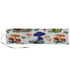 Mushroom Seamless Pattern Roll Up Canvas Pencil Holder (l) by Nexatart