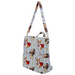 Pattern Dog Crossbody Backpack by Nexatart