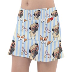 Pattern Dog Tennis Skorts by Nexatart