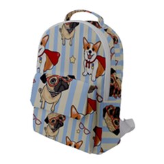 Pattern Dog Flap Pocket Backpack (large) by Nexatart