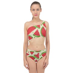 Cute Watermelon Seamless Pattern Spliced Up Two Piece Swimsuit by Nexatart