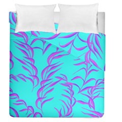 Branches Leaves Colors Summer Duvet Cover Double Side (queen Size) by Nexatart