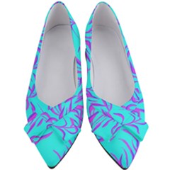 Branches Leaves Colors Summer Women s Bow Heels