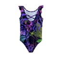 Leaves Nature Design Plant Kids  Frill Swimsuit View2