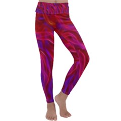 Background Texture Pattern Kids  Lightweight Velour Classic Yoga Leggings by Nexatart