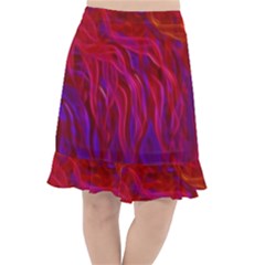 Background Texture Pattern Fishtail Chiffon Skirt by Nexatart