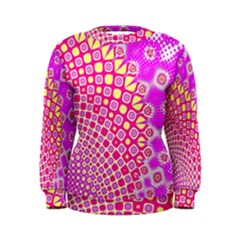 Digital Arts Fractals Futuristic Pink Women s Sweatshirt