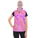 Digital Arts Fractals Futuristic Pink Women s Button Up Vest View1