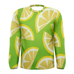 Lemon Fruit Healthy Fruits Food Men s Long Sleeve Tee