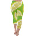 Lemon Fruit Healthy Fruits Food Capri Winter Leggings  View4