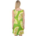 Lemon Fruit Healthy Fruits Food Sleeveless Satin Nightdress View2