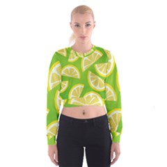 Lemon Fruit Healthy Fruits Food Cropped Sweatshirt